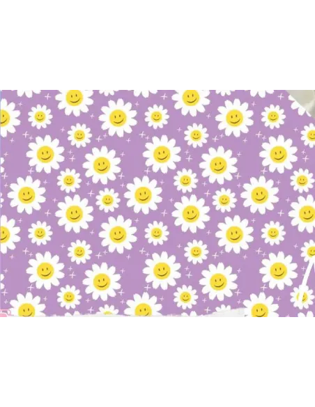 PAPEL REGALO 50X70 MARGARITAS R. 45987