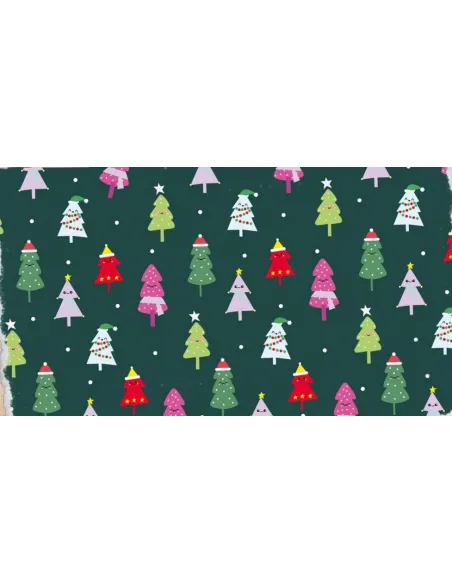 PAPEL REGALO NAV. 50X70 SMILEY TREE R. 55991