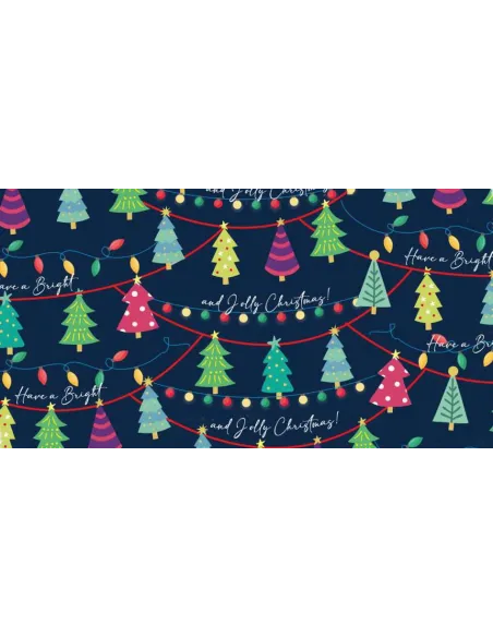 PAPEL REGALO NAV. 50X70 LIGHT TREE R. 55993