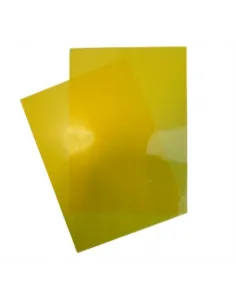 PASTA P/ANILLADO A4 TRASLUCIDO AMARILLO