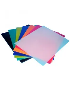 PASTA P/ANILLADO A4 TRASLUCIDO TURQUESA