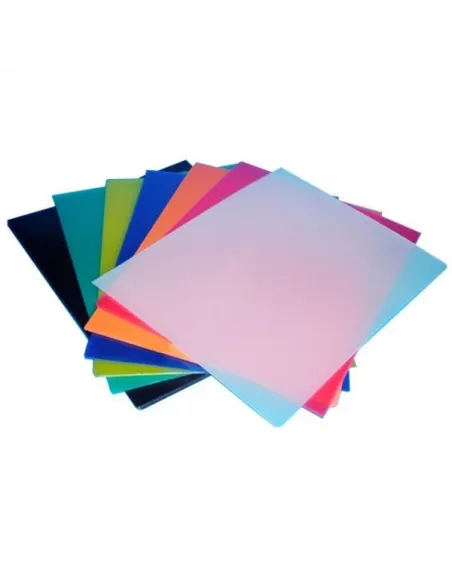 PASTA P/ANILLADO A4 TRASLUCIDO TURQUESA