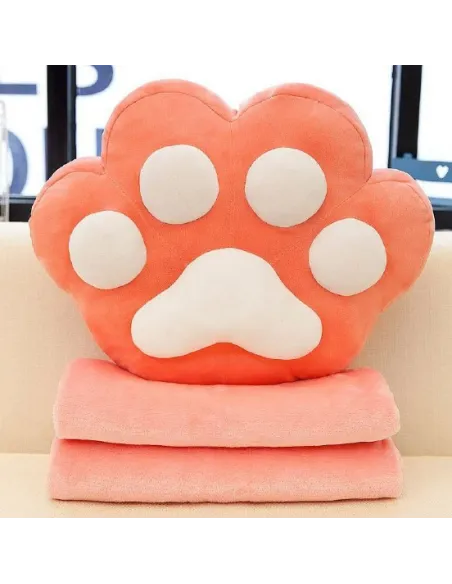 PELUCHE PATITA C/COLCHA TIPO ALMOHADA 50CM