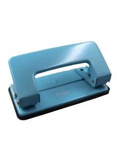 PERFORADORA ARTESCO M-208 CELESTE PASTEL 10 HOJAS