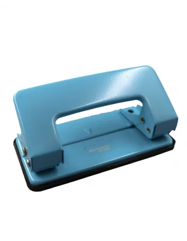PERFORADORA ARTESCO M-208 CELESTE PASTEL 10 HOJAS