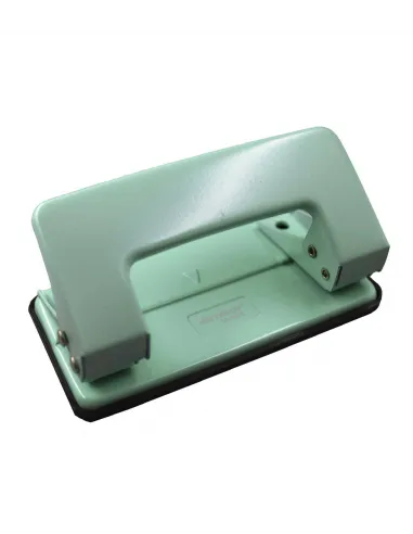 PERFORADORA ARTESCO M-208 VERDE PASTEL  10 HOJAS