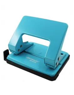 PERFORADORA ARTESCO M-608 CELESTE PASTEL  20 HOJAS