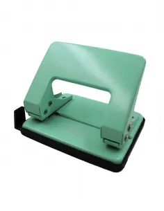 PERFORADORA ARTESCO M-608 VERDE PASTEL 20 HOJAS