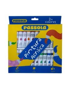 PINTURA ACRILICA PASSOLA E/PASTA X24 COL