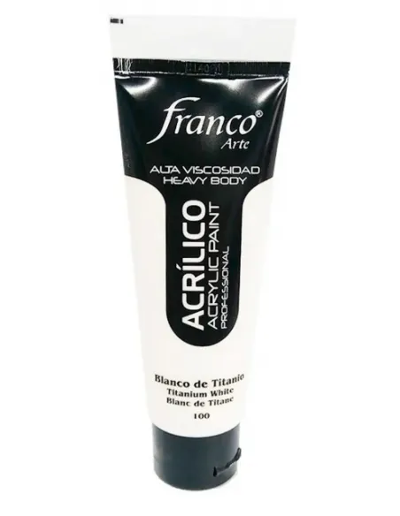 PINTURA FRANCO ACRILICA 100 ML BLANCO