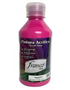 PINTURA FRANCO ACRILICA 250ML MAGENTA