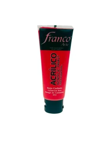 PINTURA FRANCO ACRILICA 100ML ROJO