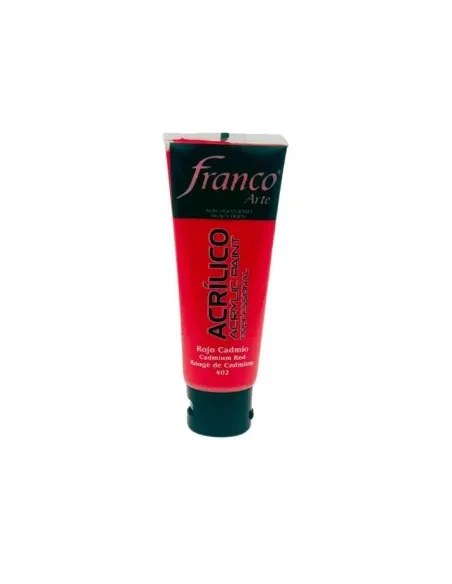 PINTURA FRANCO ACRILICA 100ML ROJO
