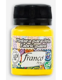 PINTURA FRANCO TELA 30ML AMARILLO PRIMARIO