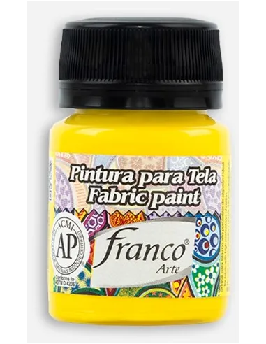 PINTURA FRANCO TELA 30ML AMARILLO PRIMARIO