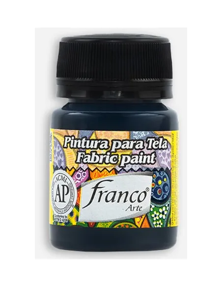 PINTURA FRANCO TELA 30ML NEGRO