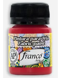 PINTURA FRANCO TELA 30ML ROJO