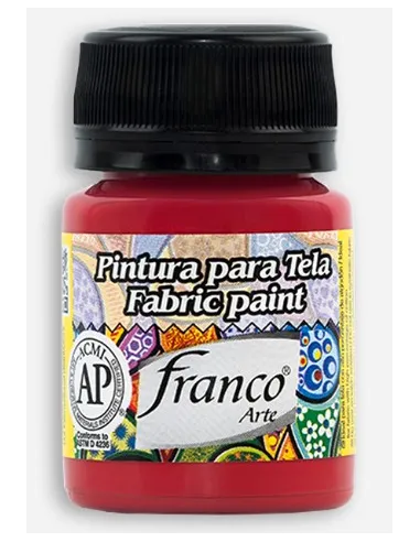 PINTURA FRANCO TELA 30ML ROJO