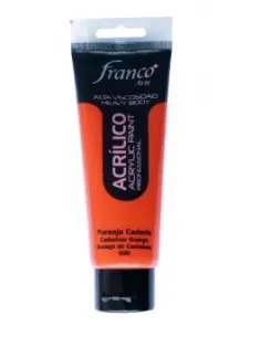 PINTURA FRANCO ACRILICA 100ML NARANJA