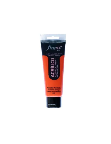 PINTURA FRANCO ACRILICA 100ML NARANJA