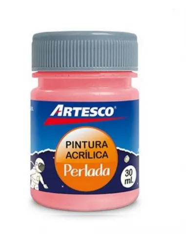 PINTURA ARTESCO ACRILICA PERLADA 30ML ROSADO