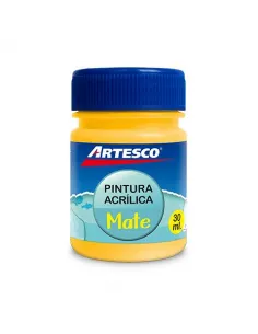 PINTURA ARTESCO ACRILICA MATE 30 ML. AMARILLO