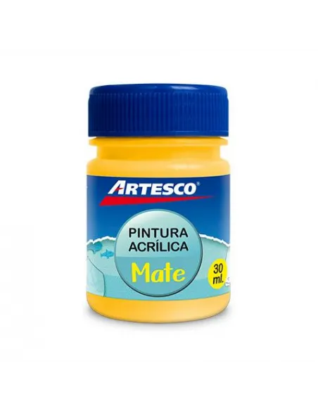 PINTURA ARTESCO ACRILICA MATE 30 ML. AMARILLO