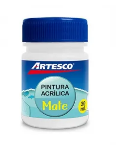PINTURA ARTESCO ACRILICA MATE 30 ML. BLANCO
