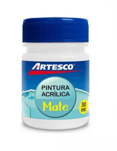 PINTURA ARTESCO ACRILICA MATE 30 ML. BLANCO