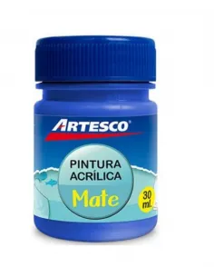 PINTURA ARTESCO ACRILICA MATE 30 ML. AZUL