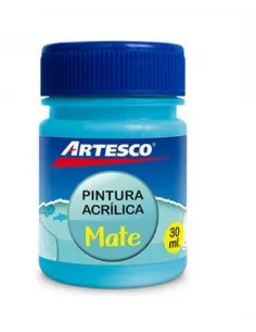 PINTURA ARTESCO ACRILICA MATE 30 ML. CELESTE