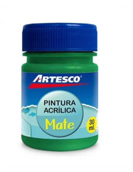 PINTURA ARTESCO ACRILICA MATE 30 ML. VERDE