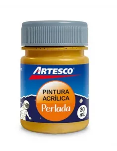 PINTURA ARTESCO ACRILICA PERLADA 30 ML. DORADO
