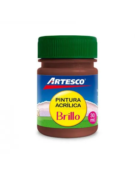 PINTURA ARTESCO ACRILICA BRILLANTE 30 ML. MARRON