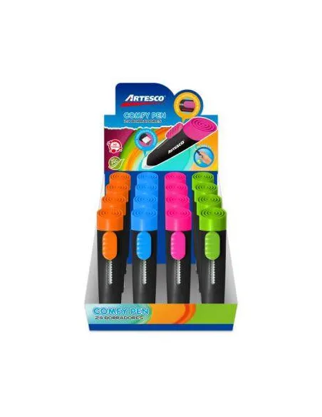 BORRADOR ARTESCO RETRACTIL COMFY PEN V/COLORES