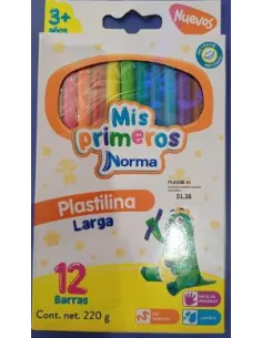 PLASTILINA NORMA X12 LARGA [522822]