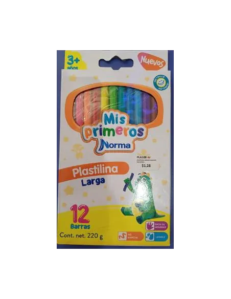 PLASTILINA NORMA X12 LARGA [522822]