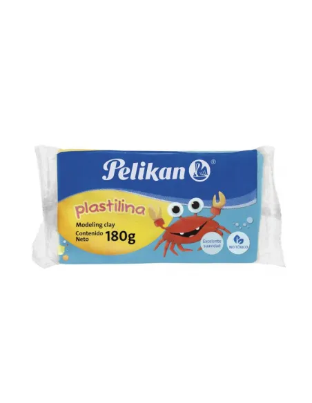 PLASTILINA PELIKAN 180GR AZUL CLARO