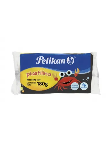PLASTILINA PELIKAN 180GR NEGRA