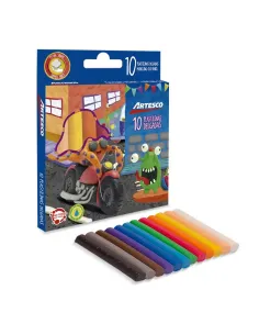 PLASTILINA ARTESCO FINO X 10 COL
