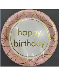 PLATOS SWH REDONDO HB ESTAMPADO ROSA GDE. 58J2T-17