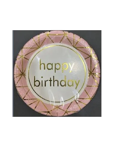 PLATOS SWH REDONDO HB ESTAMPADO ROSA GDE. 58J2T-17