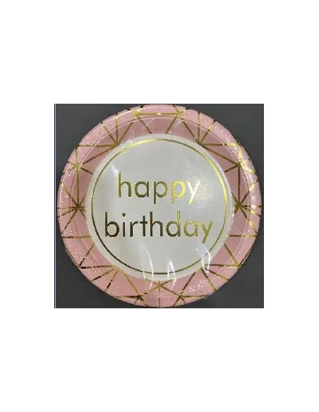 PLATOS SWH REDONDO HB ESTAMPADO ROSA GDE. 58J2T-17