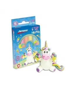 PLASTILINA ARTESCO JUMBO PASTEL X6