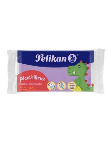 PLASTILINA PELIKAN 180GR LAVANDA PASTEL