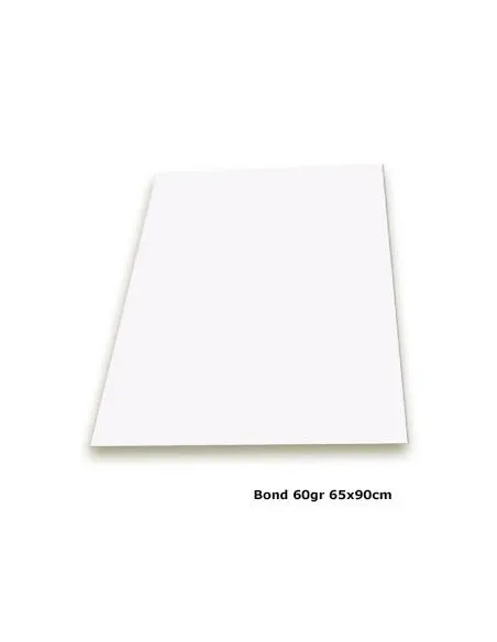 PLIEGO P/BOND BLANCO 65X90 60 GR.