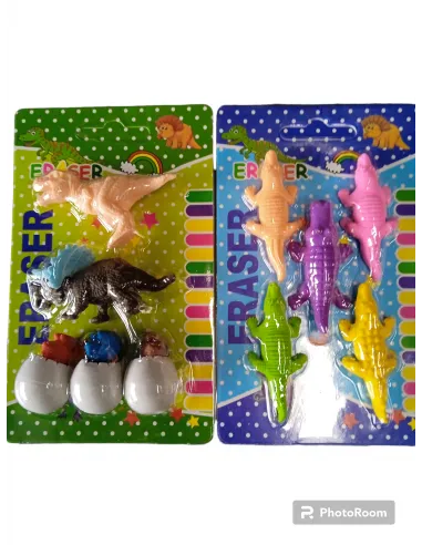 BORRADOR DINOSAURIO SET XK-032