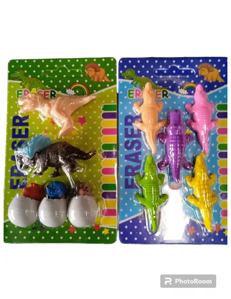 BORRADOR DINOSAURIO SET XK-032