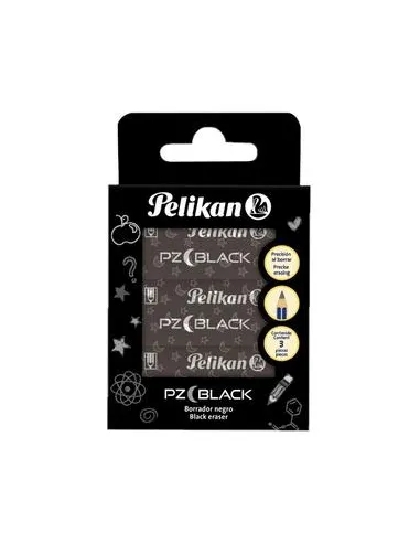 BORRADOR PELIKAN PZ BLACK X 3 UNDS