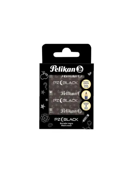 BORRADOR PELIKAN PZ BLACK X 3 UNDS